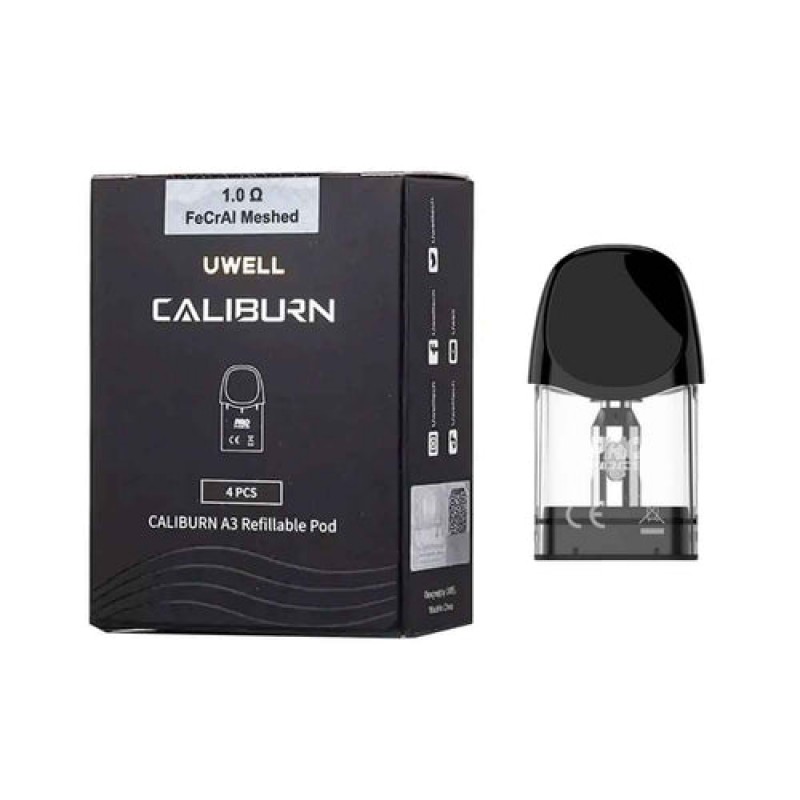 Uwell Caliburn A3, A3S Replacement Pods 4 Pack