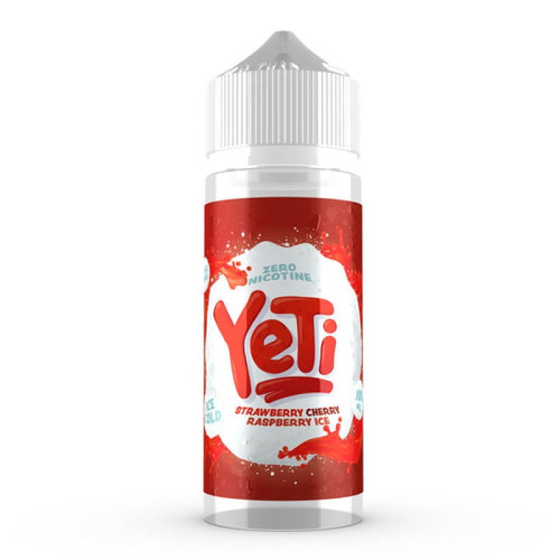 Strawberry Cherry Raspberry Ice by Yeti Short Fill 100ml