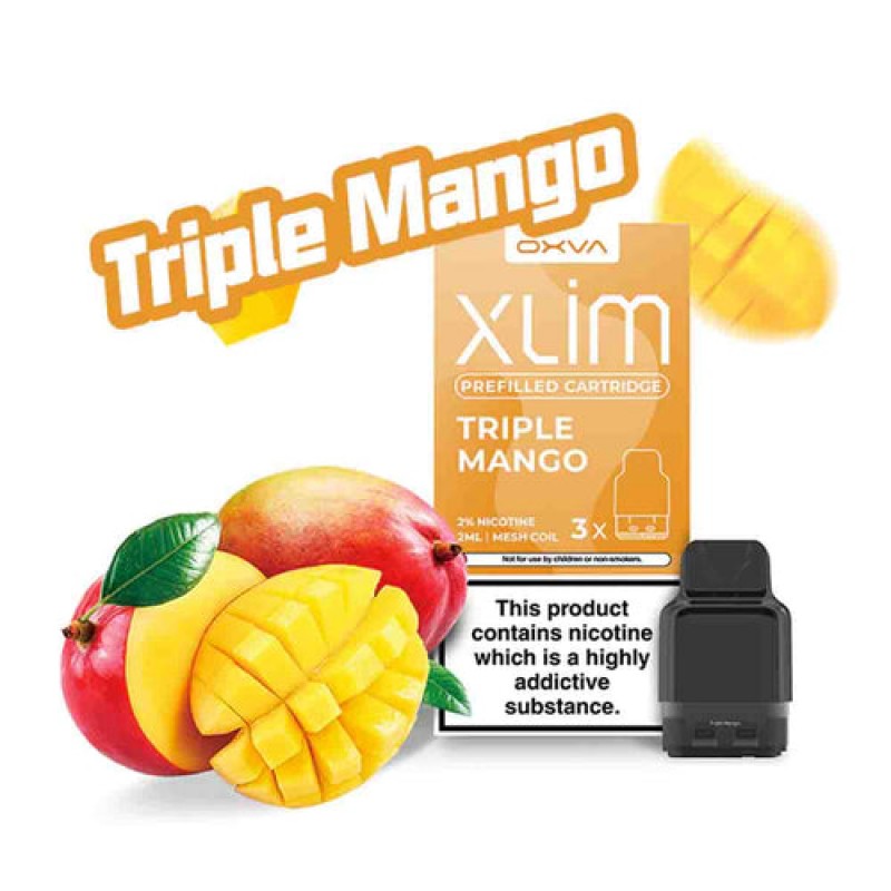 Tripple Mango Oxva Xlim Prefilled Pods