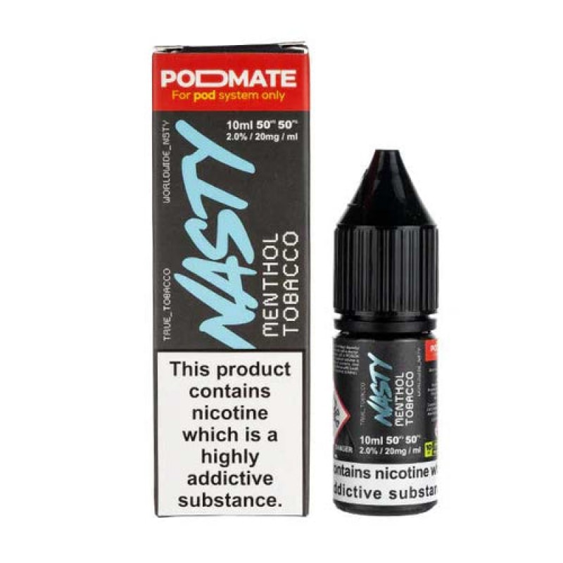 Tobacco Menthol Podmate Nic Salt by Nasty Juice
