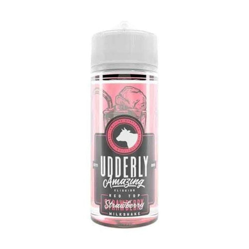 Strawberry Milkshake by Udderly Amazing Short Fill...