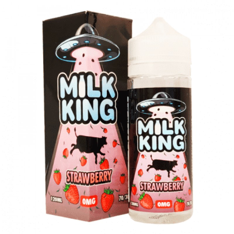 Strawberry Milk by Milk King Short Fill 100ml