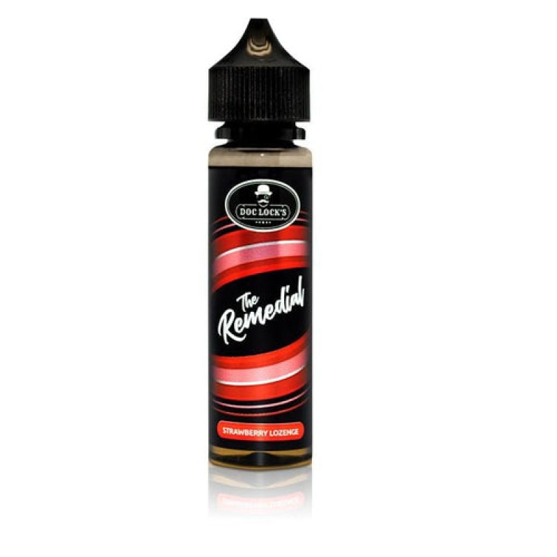 Strawberry Lozenge 50ml Shortfill by Doc Locks The...