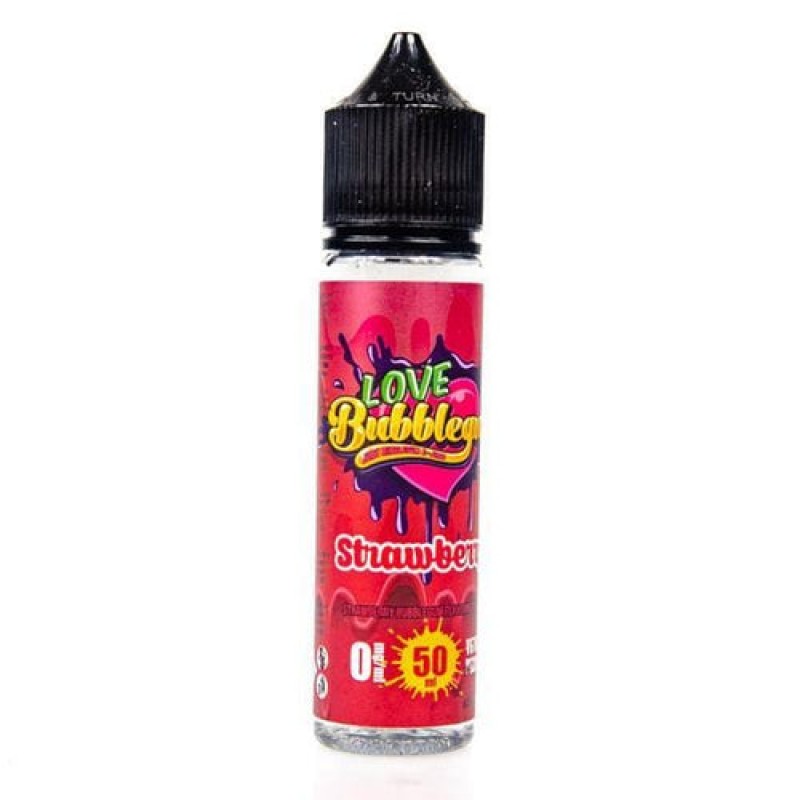 Strawberry by Love Bubblegum Short Fill 50ml