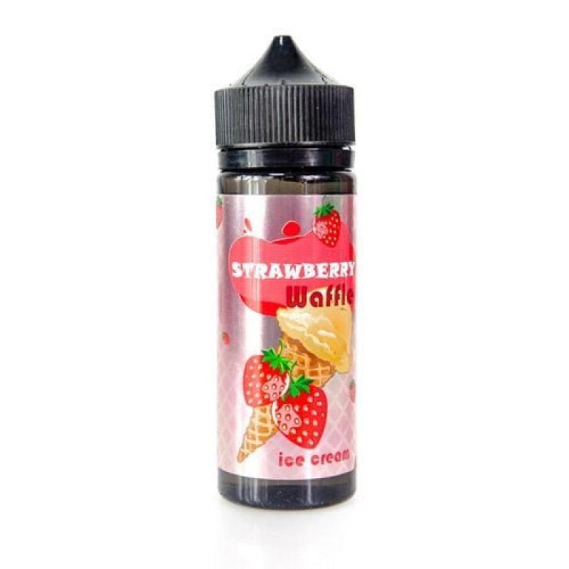 Strawberry Waffle Ice Cream Short Fill 100ml