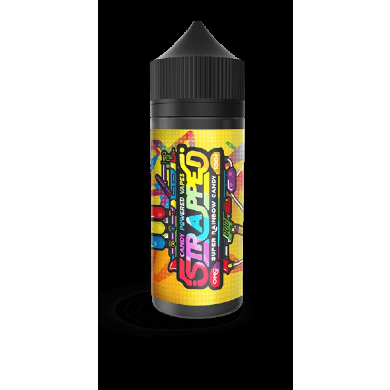 Sour Rainbow Candy By Strapped Short Fill 100ml