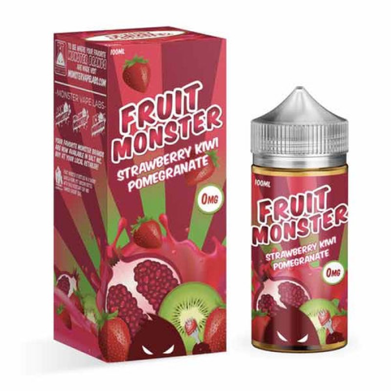 Strawberry Kiwi Pomegranate by Fruit Monster Short Fill 100ml