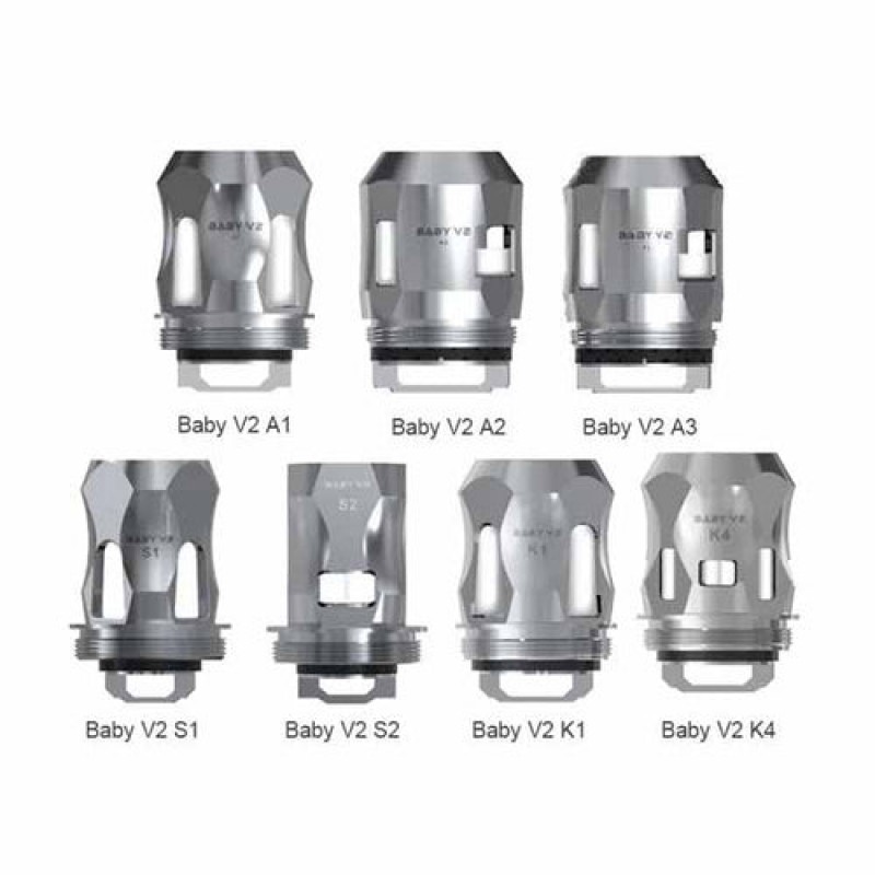 Smok V8 Baby V2 Species,R-Kiss TFV-Mini V2 Tank Replacement Coil Pack of 3