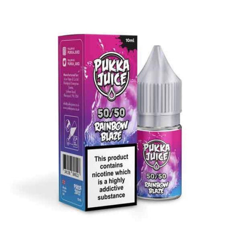 Rainbow Blaze by Pukka Juice 50/50 E-Liquid 10ml