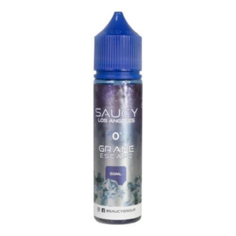 Saucy Los Angeles Grape Escape Short Fill 50ml