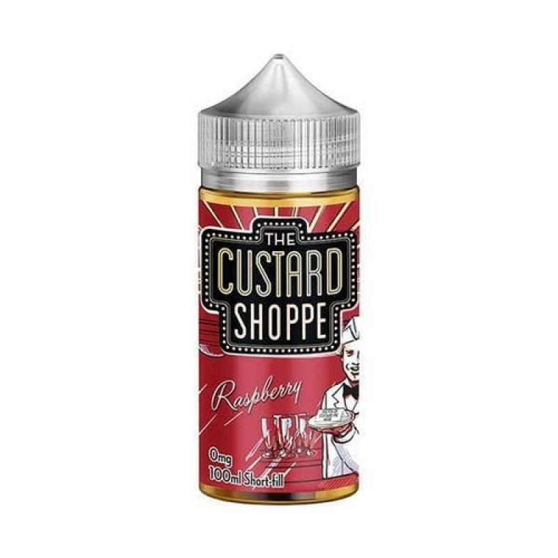 Raspberry By The Custard Shoppe Short Fill 100ml