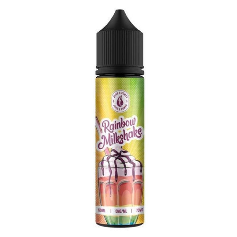Rainbow Milkshake by Juice N Power Short Fill 50ml