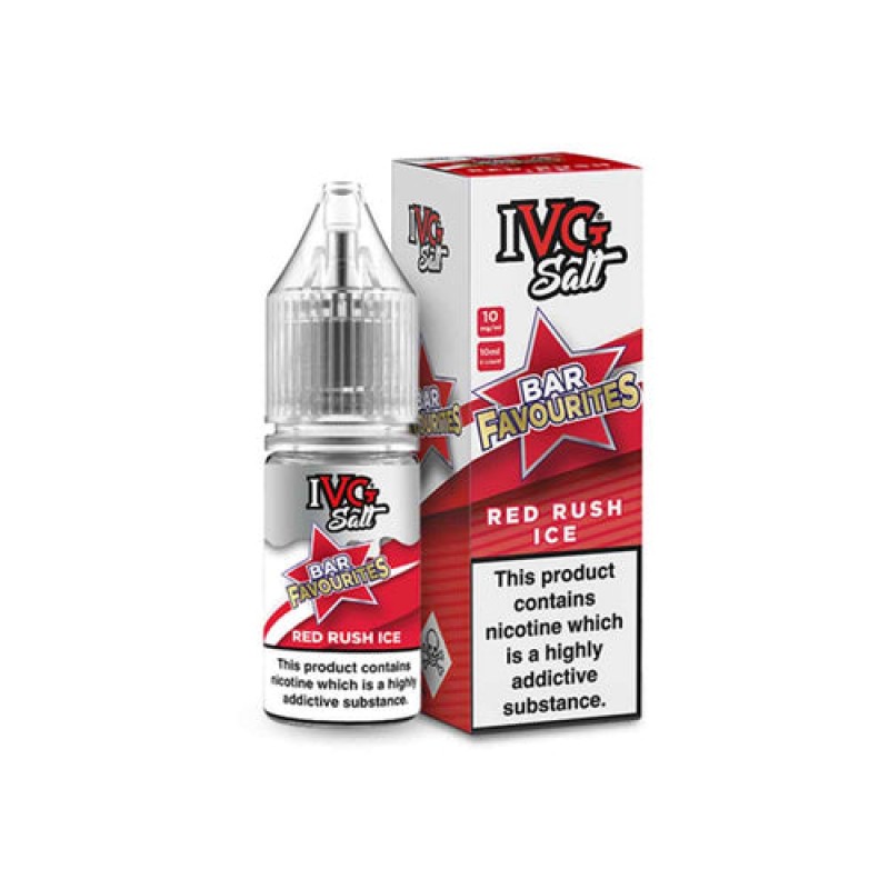 Red Rush Ice Nic Salt by Bar Favourites IVG