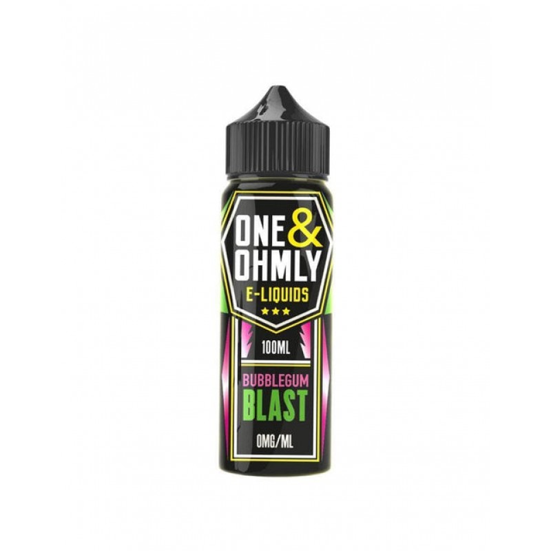 One & Ohmly Bubblegum Blast Short Fill 100ml