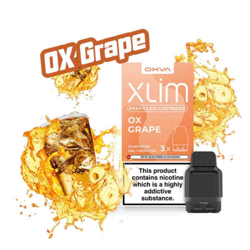 OX Grape Oxva Xlim Prefilled Pods