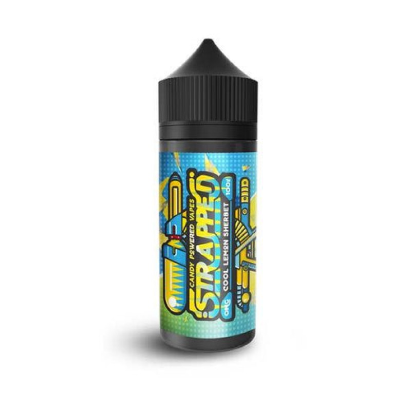 Mega Lemon Sherbert By Strapped Short Fill 100ml