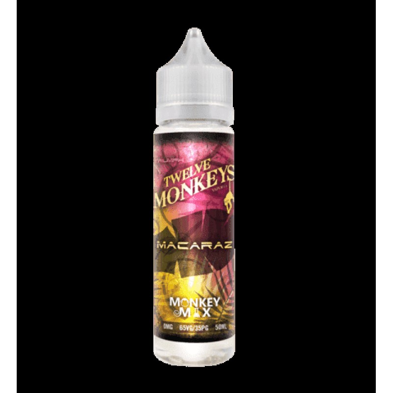 MacaRaz - Twelve Monkeys - 50ml Short Fill