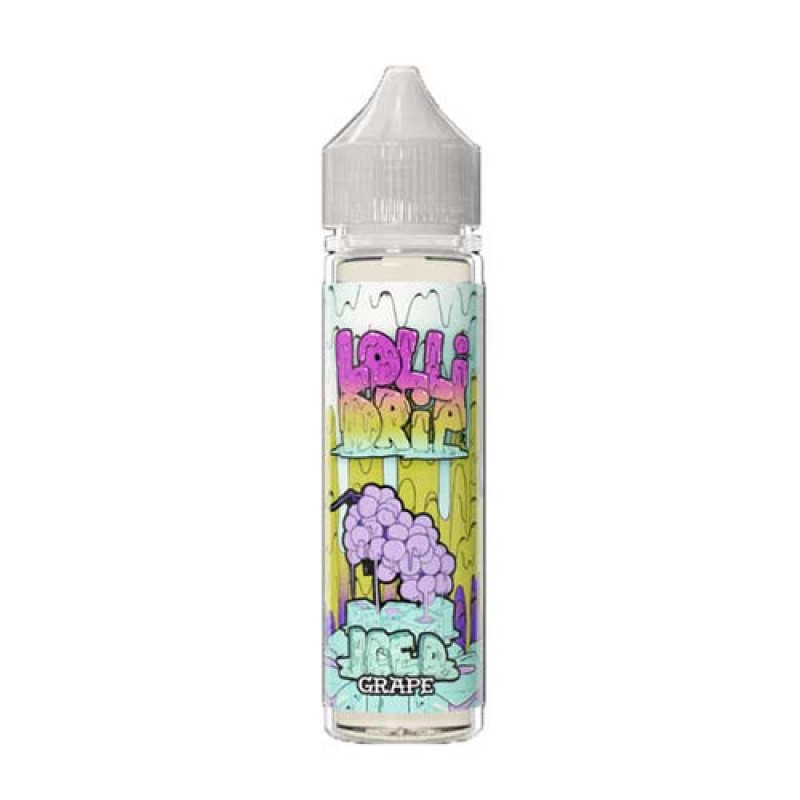 Lollidrip Grape Iced Short Fill 50ml