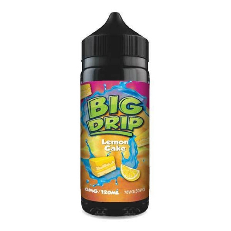 Lemon Cake by Big Drip Short Fill 100ml