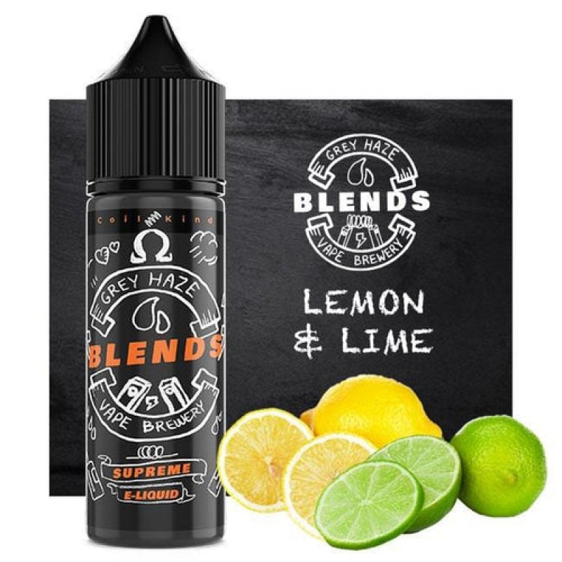 Lemon & Lime- Grey Haze Blends – Short Fill – ...
