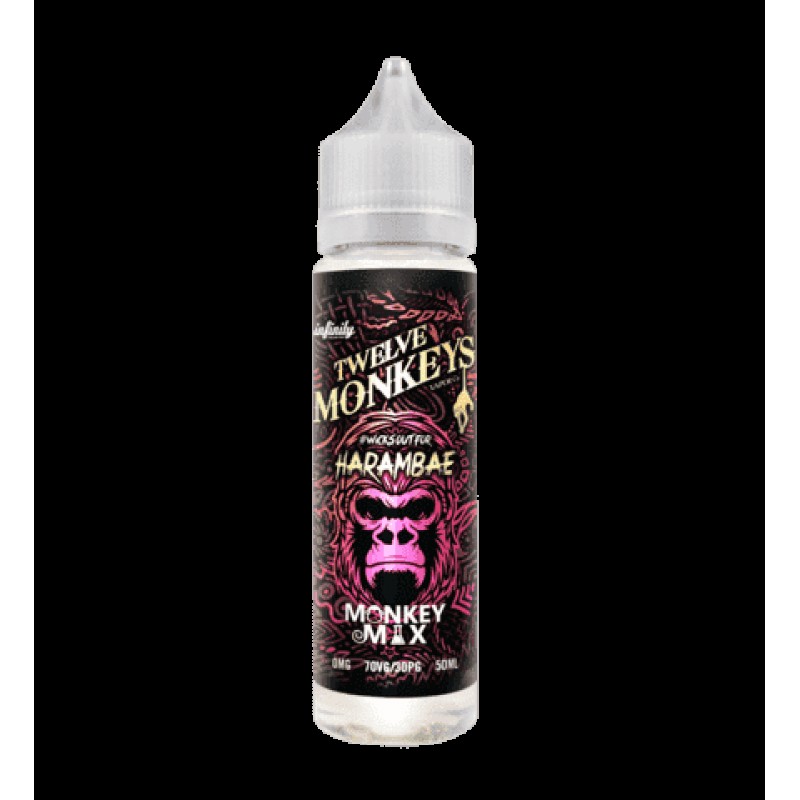 Harambae - Twelve Monkeys - 50ml Short Fill
