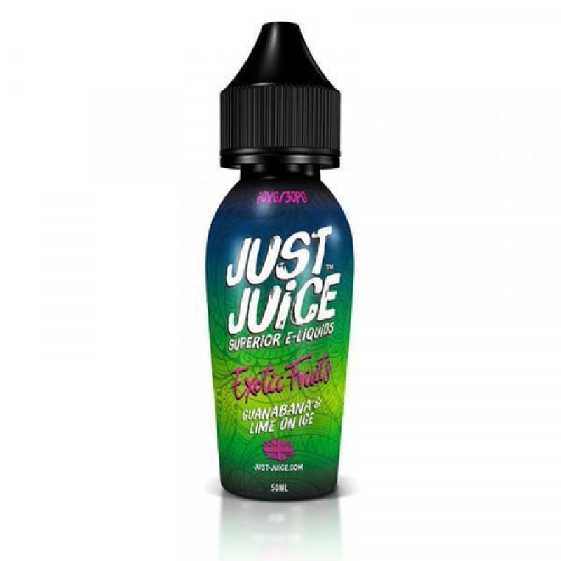 Guanabana & Lime On Ice by Just Juice Exotic Range...