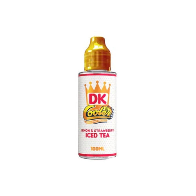 Lemon & Strawberry Iced Tea by Donut King Cooler Short Fill 100ml