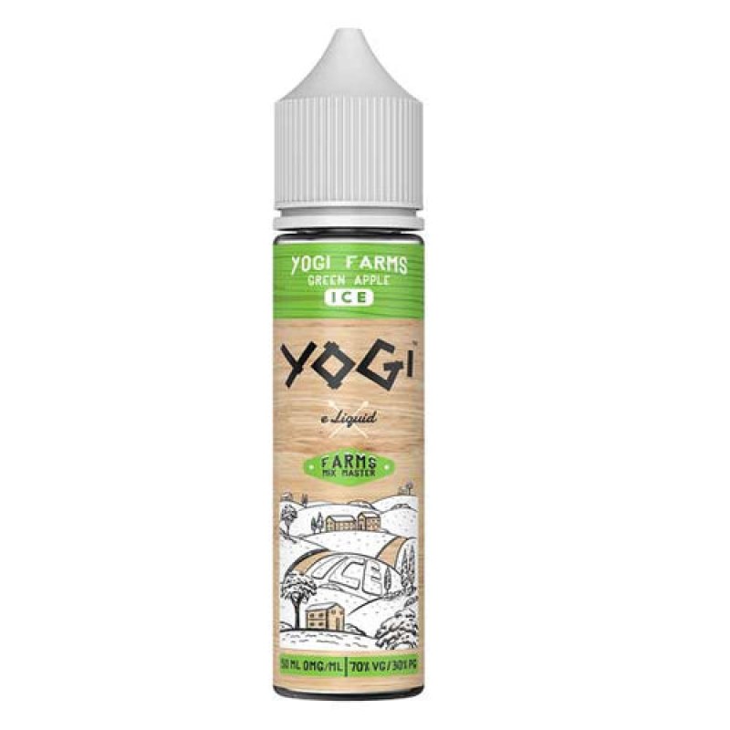 Green Apple On Ice By Yogi Farms Short Fill 50ml