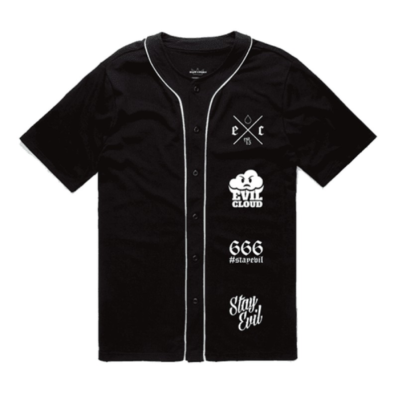 Evil Cloud Baseball Jersey