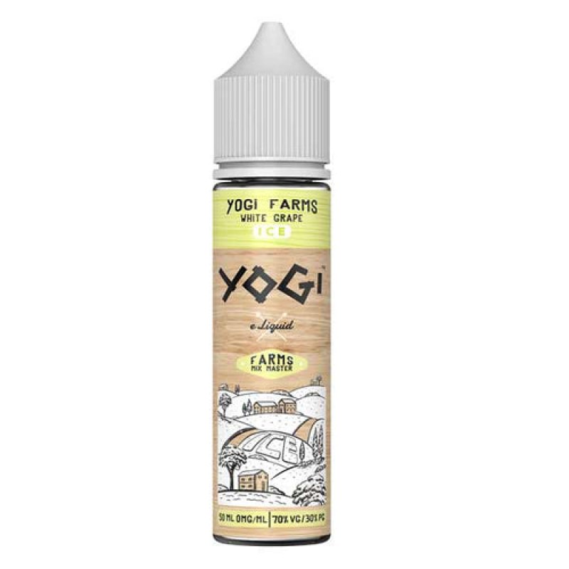 White Grape On Ice Yogi Farms Short Fill 50ml