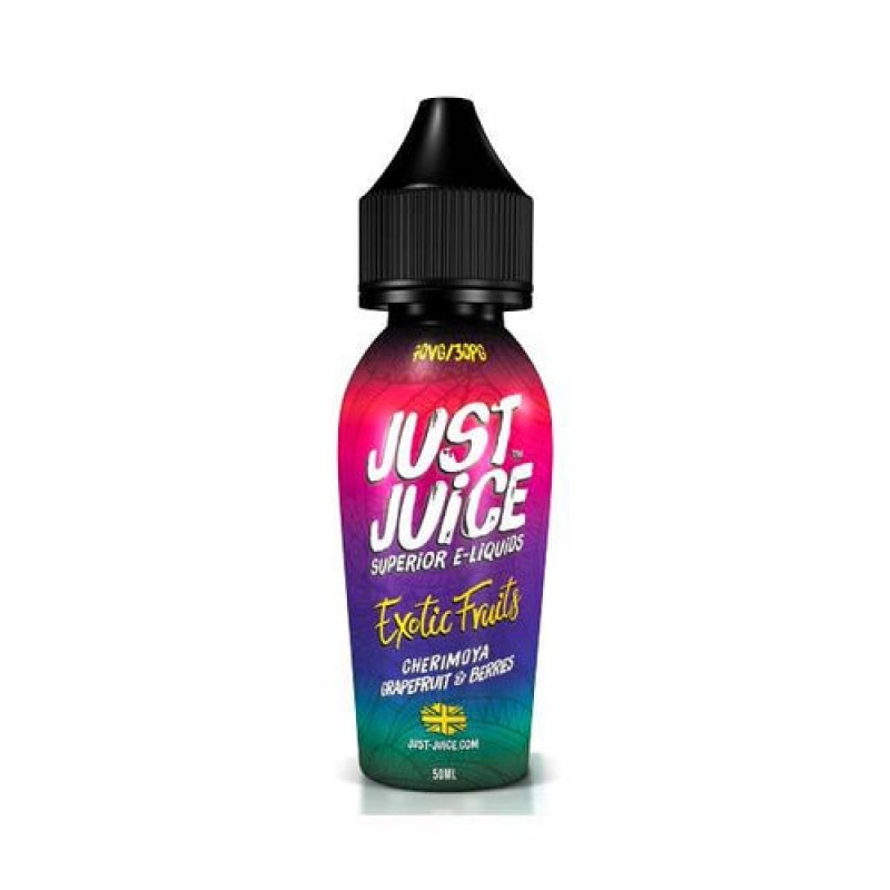 Cherimoya,Grapefruit & Berries by Just Juice Exotic Range Short Fill 50ml