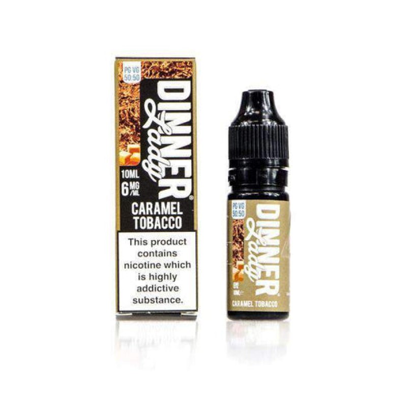 Caramel Tobacco 50/50 E-Liquid by Dinner Lady 10ml