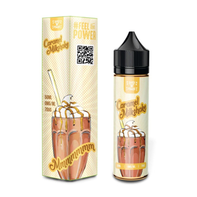 Caramel Milkshake by Juice N Power Short Fill 50ml