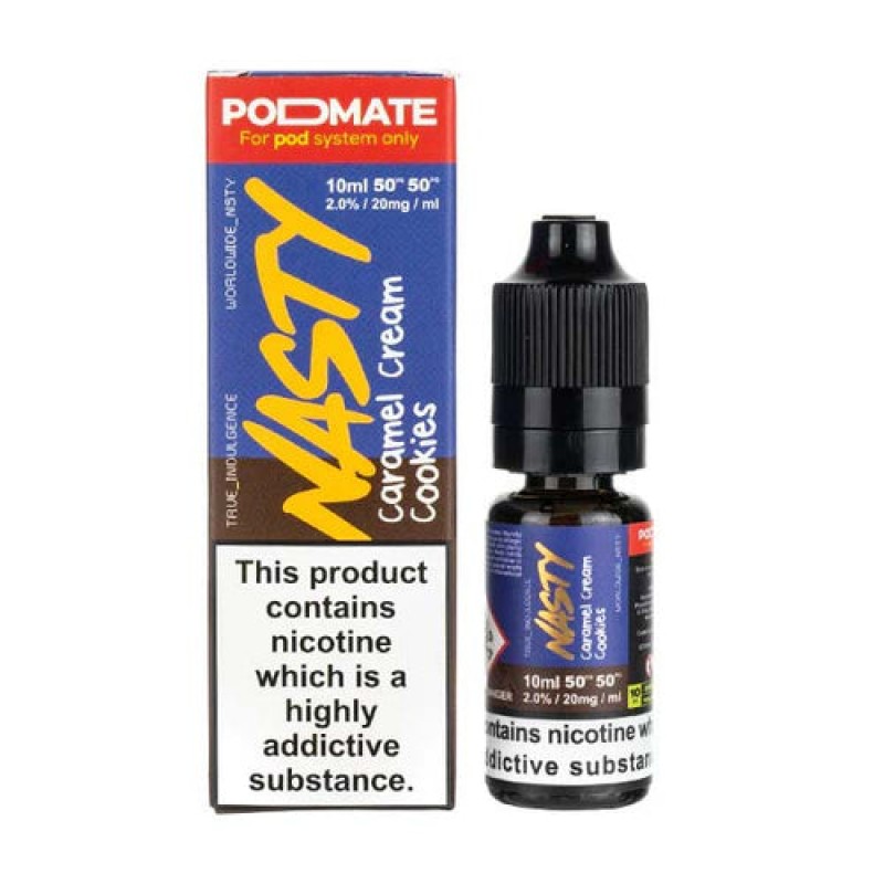 Caramel Cream Cookies Podmate Nic Salt by Nasty Ju...