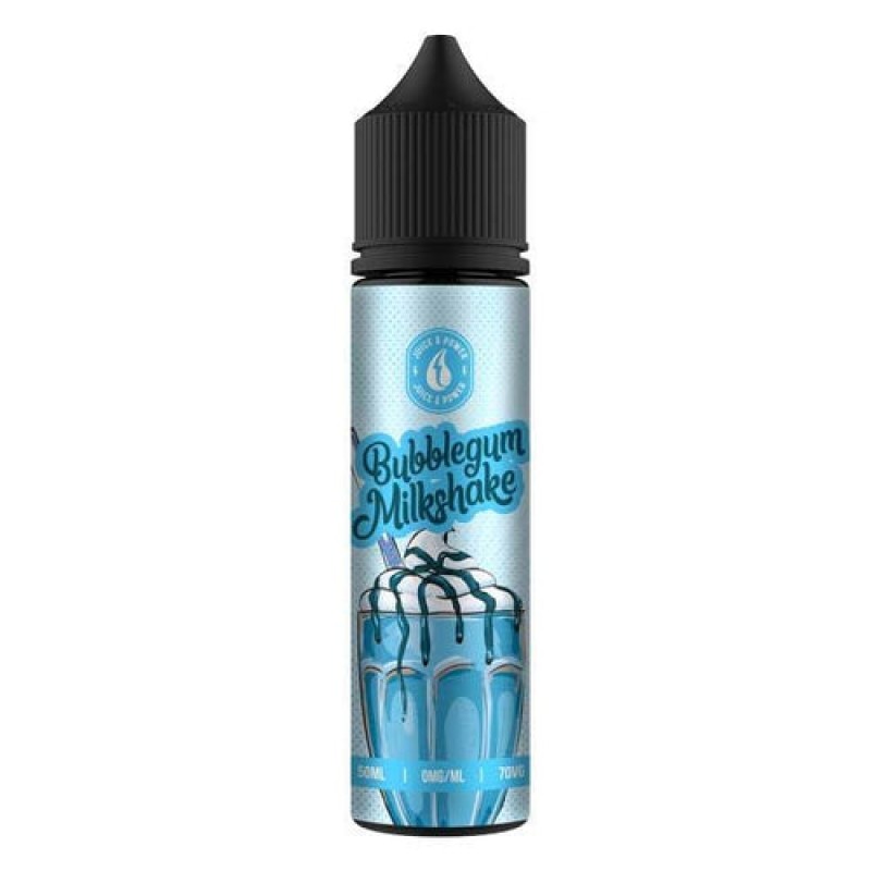Bubblegum Milkshake by Juice N Power Short Fill 50...