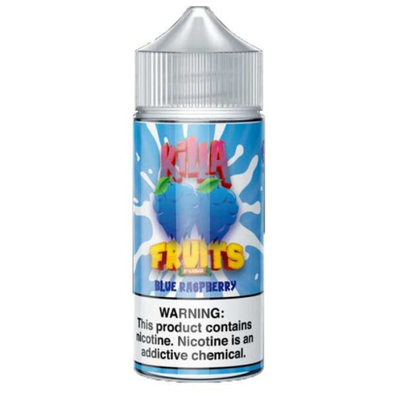 Blue Raspberry on Ice by Killa Fruits Short Fill 100ml