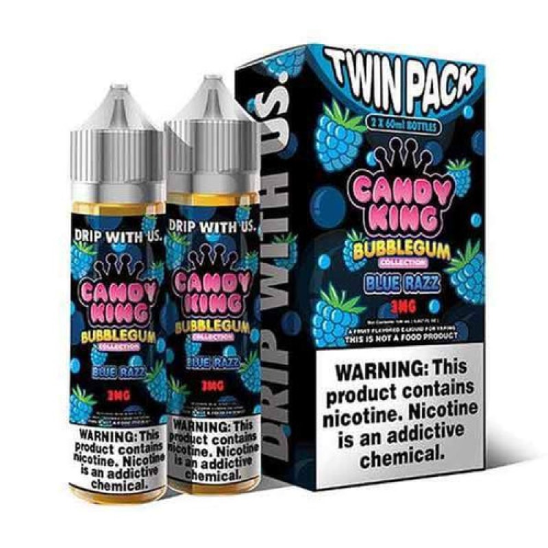 Blue Razz Bubblegum by Candy King Short Fill 2 x 5...