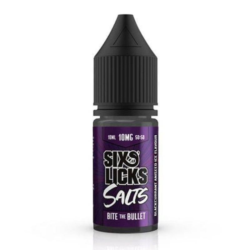 Bite the Bullet by Six Licks Salt Nic E-Liquid 10ml