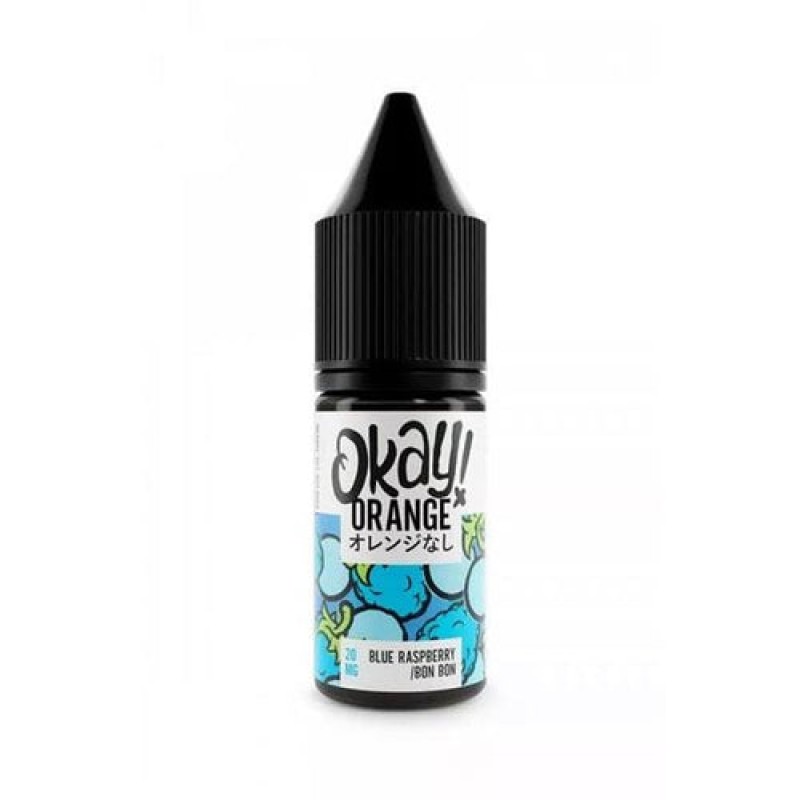 Blue Raspberry Bon Bon Nic Salt by Okay Orange