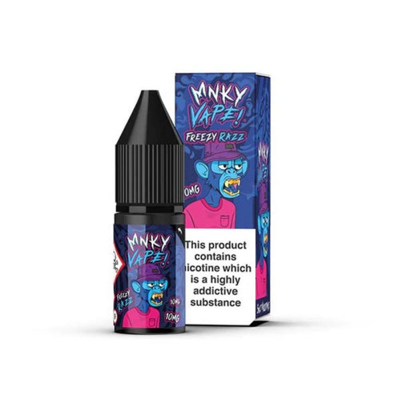 MNKY Vape Nic Salt Freezy Razz