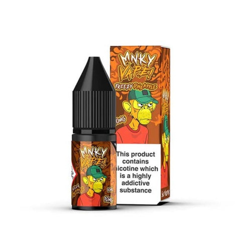 MNKY Vape Nic Salt Freezy Pineapple