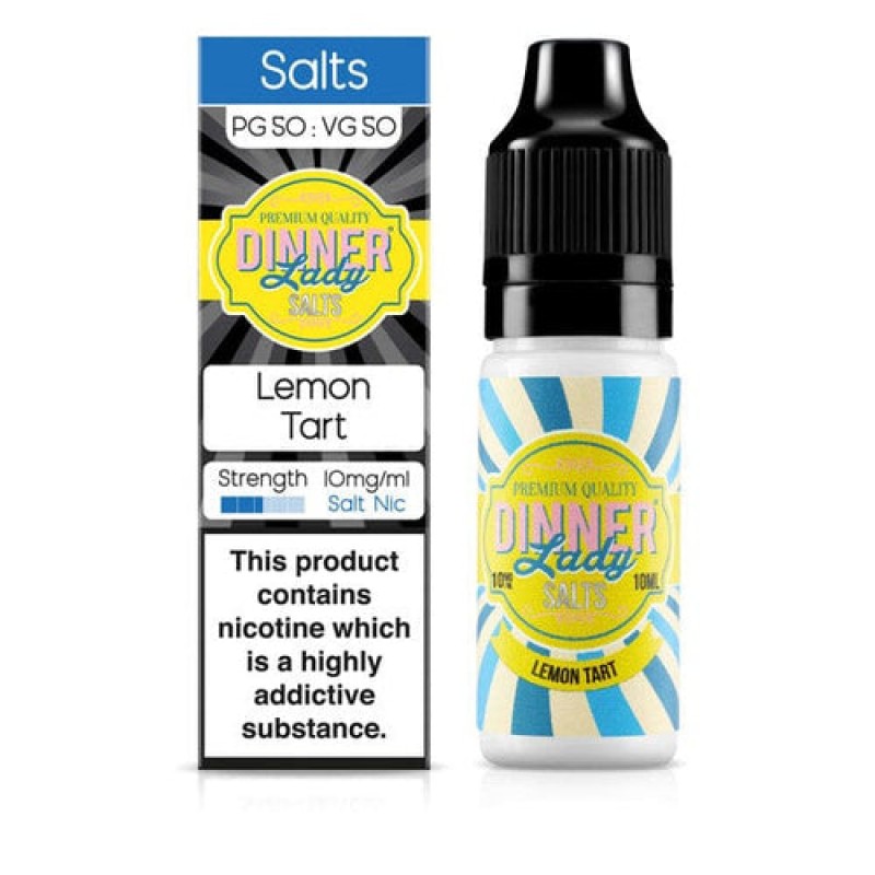 Lemon Tart Nic Salt E-Liquid by Dinner Lady