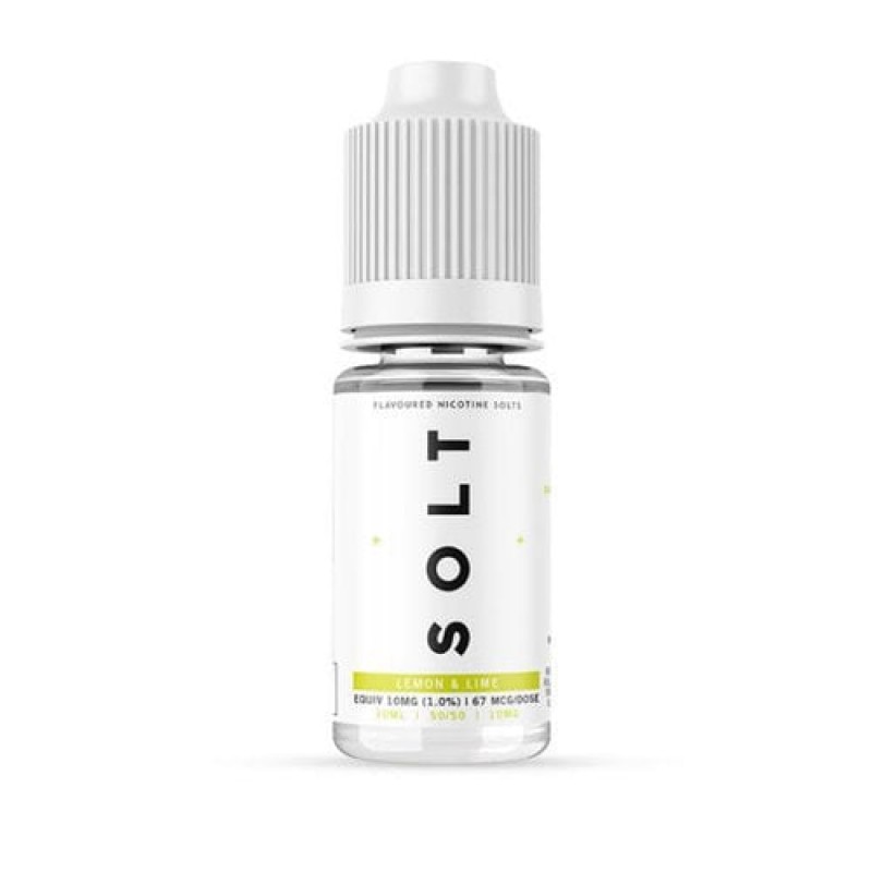 Lemon & Lime - SOLT Nic salt E-Liquid - 50/50 - 10...
