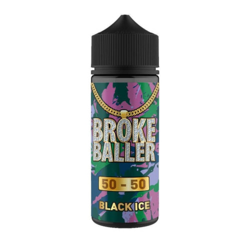 Black Ice By Broke Baller Short Fill 80ml