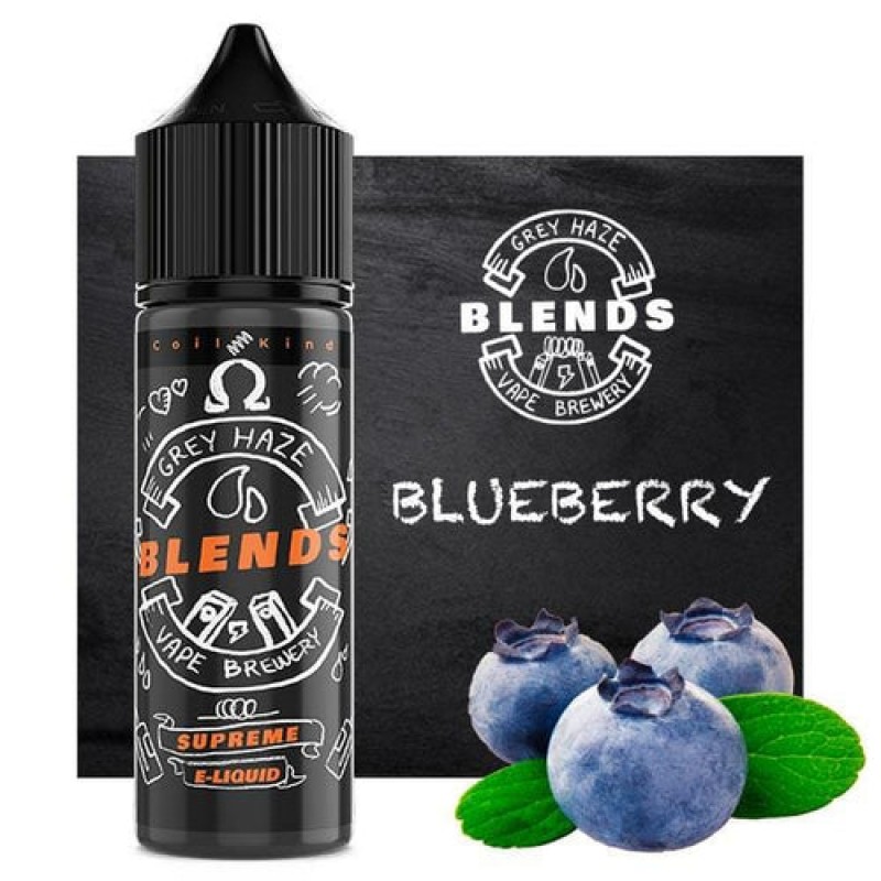Blueberry - Grey Haze Blends – Short Fill – MaxVG