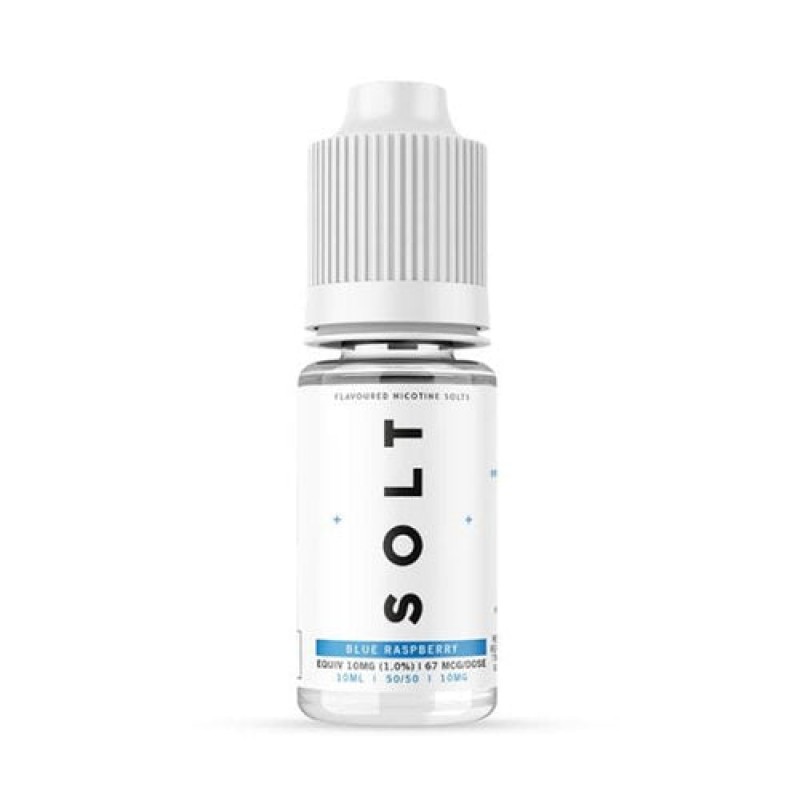 Blue Raspberry - SOLT Nic salt E-Liquid - 50/50 - ...