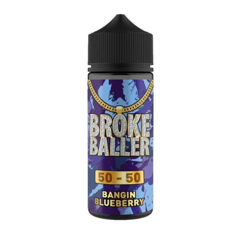 Bangin Blueberry By Broke Baller Short Fill 80ml