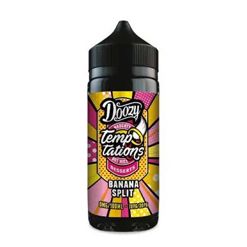 Banana Split by Doozy Temptations Short Fill 100ml