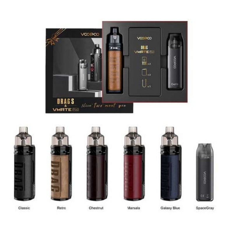 VooPoo Drag S & VMate Pod Gift Set Limited Edition