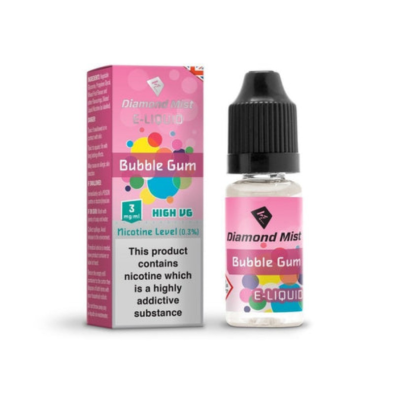 Bubblegum Diamond Mist E-Liquid 10ml